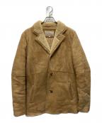 AVIREXアヴィレックス）の古着「ムートンランチジャケット」｜ベージュ