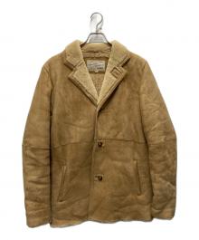 AVIREX（アヴィレックス）の古着「ムートンランチジャケット」｜ベージュ