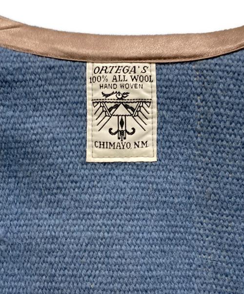 ORTEGA's（オルテガ）ORTEGA'S (オルテガ) チマヨベスト ブルー サイズ:FREEの古着・服飾アイテム