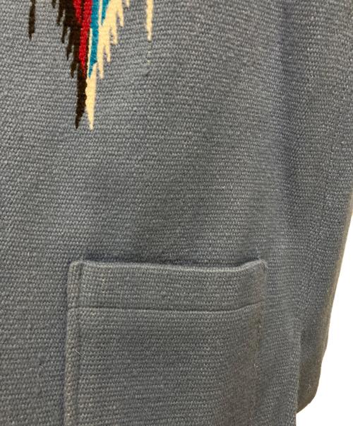 ORTEGA's（オルテガ）ORTEGA'S (オルテガ) チマヨベスト ブルー サイズ:FREEの古着・服飾アイテム