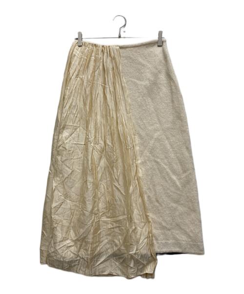 JIL SANDER（ジルサンダー）JIL SANDER (ジルサンダー) プリーツスカート アイボリー サイズ:34の古着・服飾アイテム