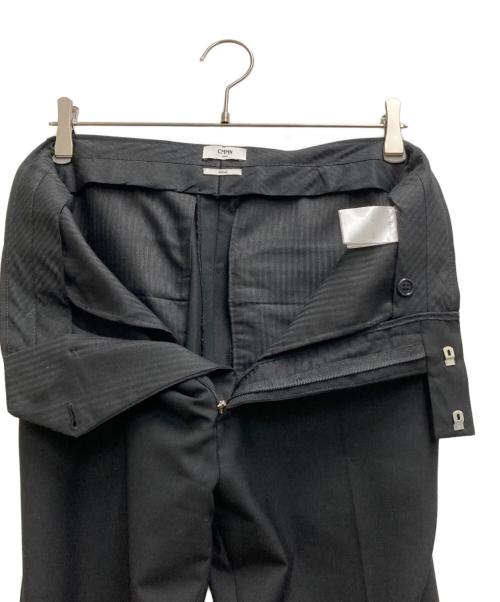 CMMN SWDN（コモンスウェーデン）CMMN SWDN (コモンスウェーデン) Sweden Ballchain Slacks ブラック サイズ:46の古着・服飾アイテム