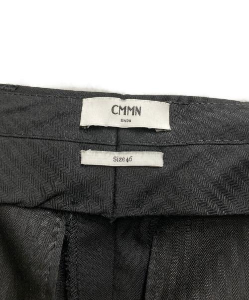 CMMN SWDN（コモンスウェーデン）CMMN SWDN (コモンスウェーデン) Sweden Ballchain Slacks ブラック サイズ:46の古着・服飾アイテム