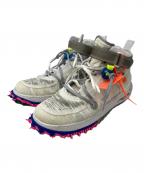 NIKE×OFFWHITEナイキ×オフホワイト）の古着「AIR FORCE 1 MID SP Off-White」｜グレー