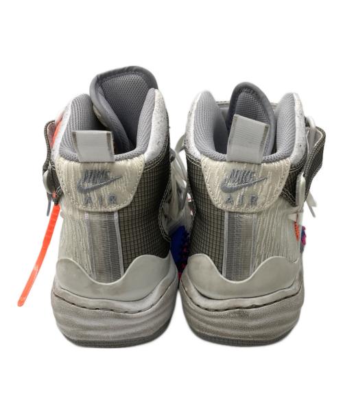 NIKE（ナイキ）nike (ナイキ) OFFWHITE (オフホワイト) AIR FORCE 1 MID SP Off-White グレー サイズ:28cmの古着・服飾アイテム