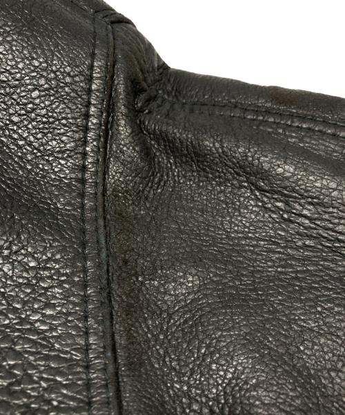 USED（ユーズド）USED (ユーズド) ムートンコート ブラック サイズ:46の古着・服飾アイテム