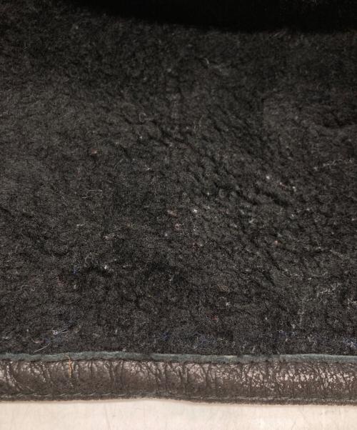 USED（ユーズド）USED (ユーズド) ムートンコート ブラック サイズ:46の古着・服飾アイテム