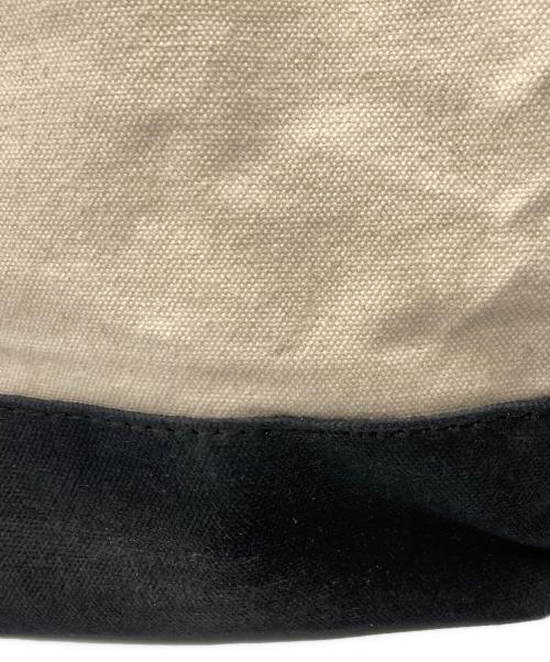 GLAD HAND（グラッドハンド）GLAD HAND (グラッドハンド) OLD CROW クロウメイソンバッグ ベージュ×ブラックの古着・服飾アイテム