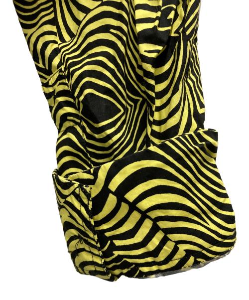 MARNI（マルニ）MARNI (マルニ) 総柄シャツ イエロー×ブラック サイズ:40の古着・服飾アイテム