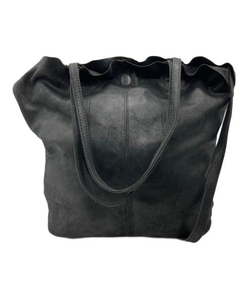 morphee（モルフェ）Morphee (モルフェ) ゴートレザー2wayバッグ ブラックの古着・服飾アイテム