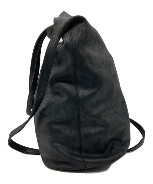 morphee（モルフェ）Morphee (モルフェ) ゴートレザー2wayバッグ ブラックの古着・服飾アイテム