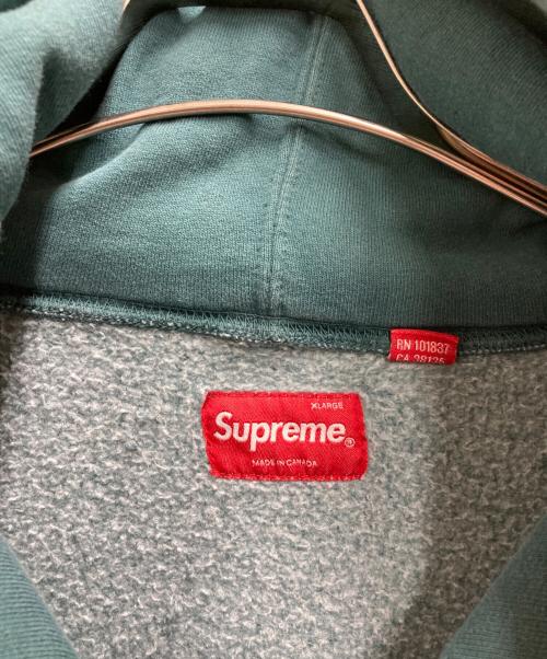 SUPREME（シュプリーム）SUPREME (シュプリーム) Overdyed S Logo Hooded Sweatshirt グリーン サイズ:XLの古着・服飾アイテム