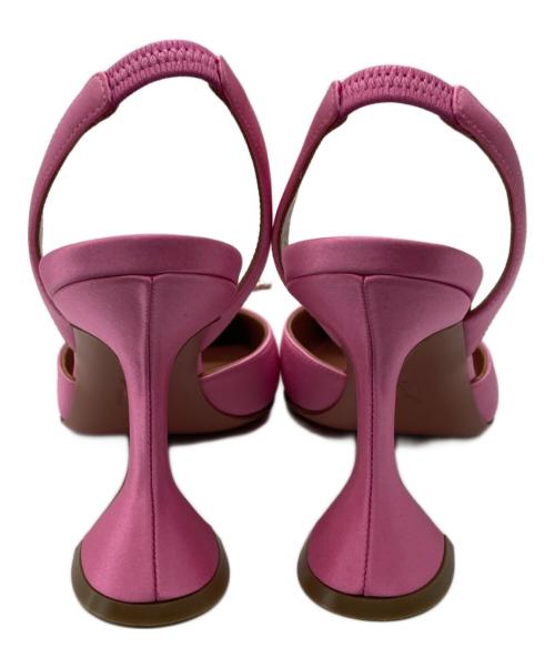 AMINA MUADDI（アミナ・モアディ）AMINA MUADDI (アミナ・モアディ) ビジューヒールパンプス ピンク サイズ:36の古着・服飾アイテム