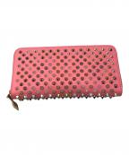 Christian Louboutinクリスチャン・ルブタン）の古着「Panettone Wallet」｜ピンク