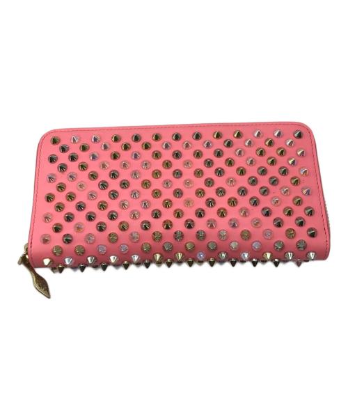 Christian Louboutin（クリスチャン・ルブタン）Christian Louboutin (クリスチャン・ルブタン) Panettone Wallet ピンクの古着・服飾アイテム