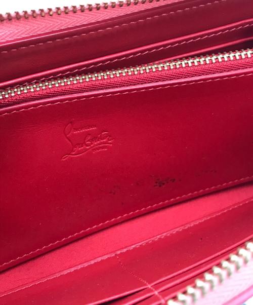 Christian Louboutin（クリスチャン・ルブタン）Christian Louboutin (クリスチャン・ルブタン) Panettone Wallet ピンクの古着・服飾アイテム