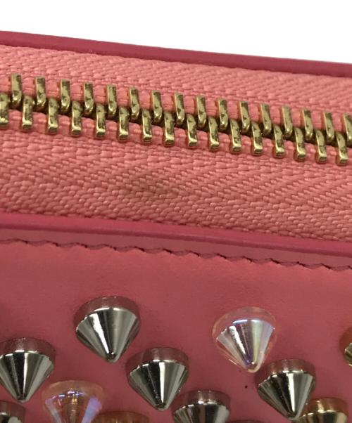 Christian Louboutin（クリスチャン・ルブタン）Christian Louboutin (クリスチャン・ルブタン) Panettone Wallet ピンクの古着・服飾アイテム