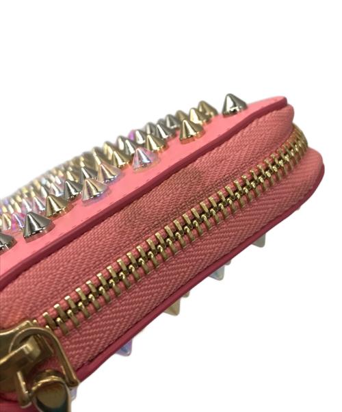 Christian Louboutin（クリスチャン・ルブタン）Christian Louboutin (クリスチャン・ルブタン) Panettone Wallet ピンクの古着・服飾アイテム