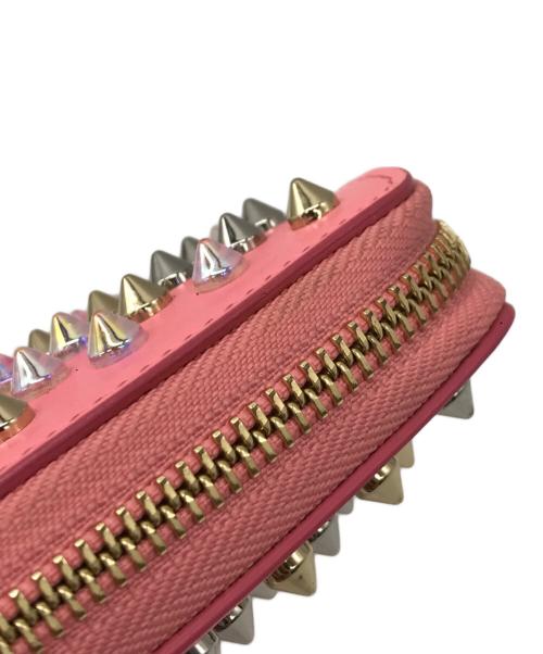 Christian Louboutin（クリスチャン・ルブタン）Christian Louboutin (クリスチャン・ルブタン) Panettone Wallet ピンクの古着・服飾アイテム
