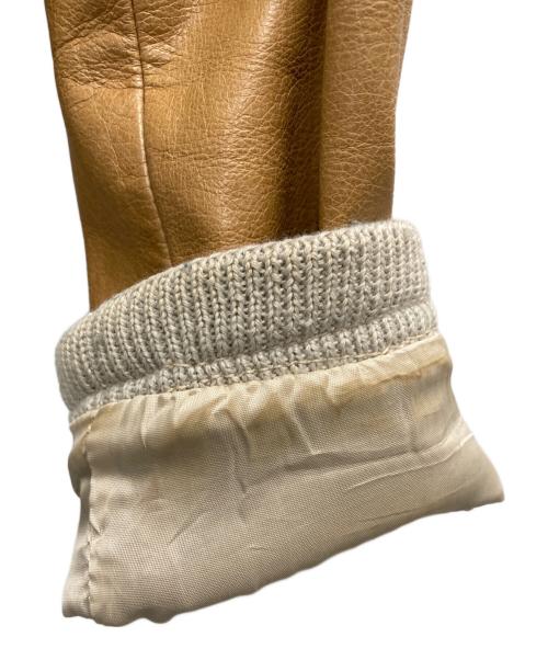 Cinquanta（チンクワンタ）Cinquanta (チンクワンタ) レザージップジャケット ブラウン サイズ:38の古着・服飾アイテム