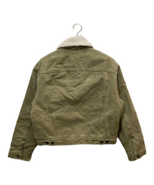 Acne studios（アクネ ストゥディオス）Acne studios (アクネ ストゥディオス) Trimmed Padded Cotton-Canvas Jacket グリーン サイズ:XXSの古着・服飾アイテム
