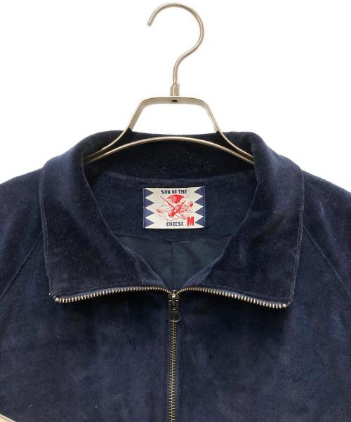 son of the cheese（（サノバチーズ））son of the cheese (（サノバチーズ）) FRIEND TRACK JACKET ネイビー サイズ:Mの古着・服飾アイテム