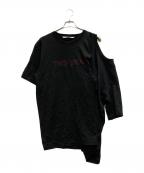 JOHN LAWRENCE SULLIVANジョン ローレンス サリバン）の古着「Twin speaker docking T-shirt」｜ブラック