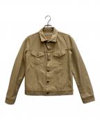 JOHN LAWRENCE SULLIVANジョン ローレンス サリバン）の古着「ラメトラッカージャケット」｜ベージュ