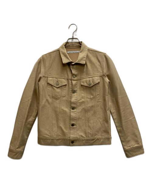 JOHN LAWRENCE SULLIVAN（ジョン ローレンス サリバン）JOHN LAWRENCE SULLIVAN (ジョン ローレンス サリバン) ラメトラッカージャケット ベージュ サイズ:38の古着・服飾アイテム