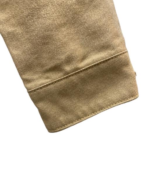 JOHN LAWRENCE SULLIVAN（ジョン ローレンス サリバン）JOHN LAWRENCE SULLIVAN (ジョン ローレンス サリバン) ラメトラッカージャケット ベージュ サイズ:38の古着・服飾アイテム