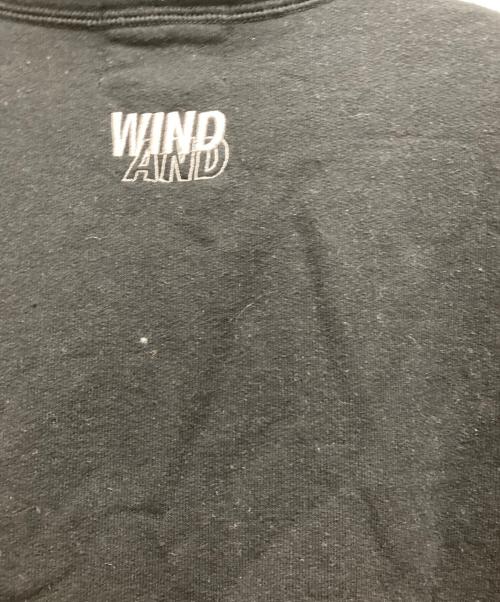 WIND AND SEA（ウィンダンシー）WIND AND SEA (ウィンダンシー) REDWOOD CLASSICS Spirit Bear Half Zip ブラック サイズ:Sの古着・服飾アイテム