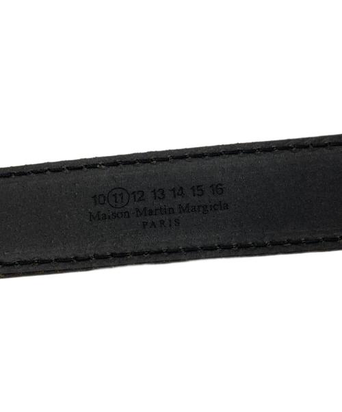 Maison Martin Margiela（メゾンマルタンマルジェラ）Maison Martin Margiela (メゾンマルタンマルジェラ) レザーベルト ブラック サイズ:90㎝の古着・服飾アイテム
