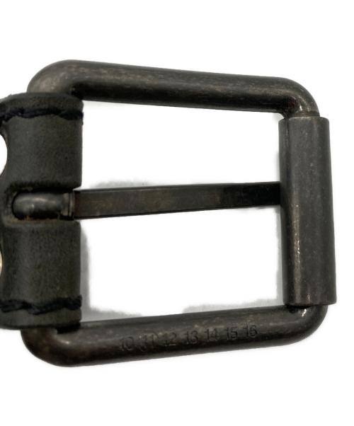 Maison Martin Margiela（メゾンマルタンマルジェラ）Maison Martin Margiela (メゾンマルタンマルジェラ) レザーベルト ブラック サイズ:90㎝の古着・服飾アイテム