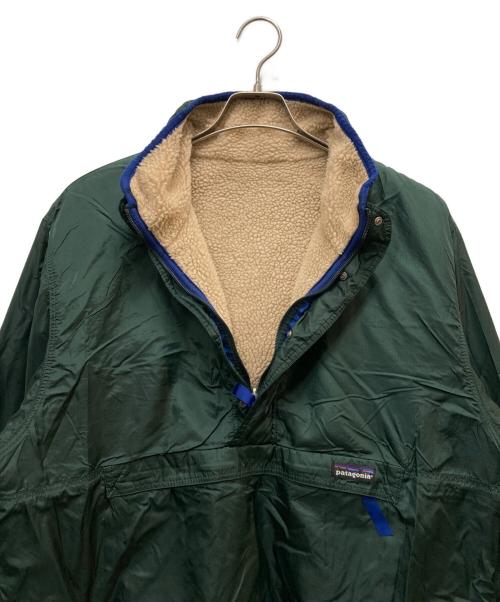 Patagonia（パタゴニア）Patagonia (パタゴニア) グリセードリバーシブルジャケット ハンターグリーン×ナチュラル サイズ:Lの古着・服飾アイテム