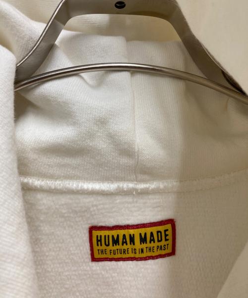 HUMAN MADE（ヒューマンメイド）HUMAN MADE (ヒューマンメイド) Heart Heavyweight Hoodie ホワイト サイズ:Sの古着・服飾アイテム