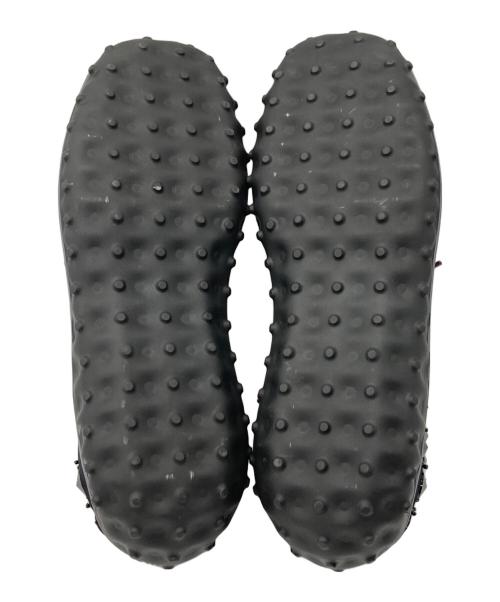 MIU MIU（ミュウミュウ）MIU MIU (ミュウミュウ) ビジューレースアップスニーカー ブラック×パープル サイズ:37の古着・服飾アイテム