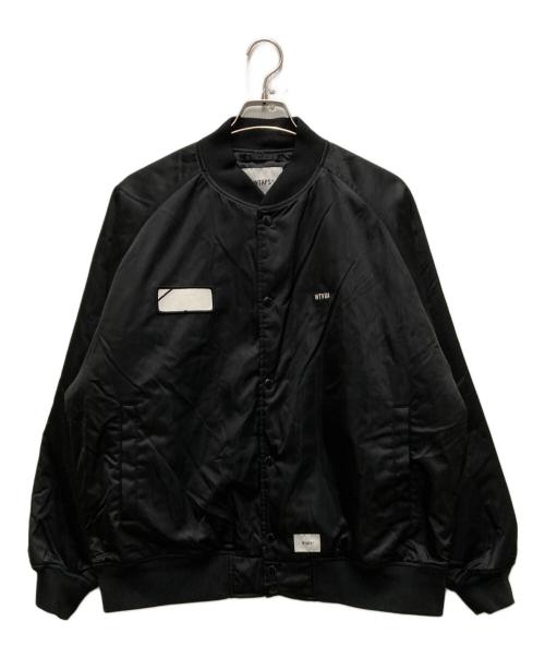 WTAPS（ダブルタップス）WTAPS (ダブルタップス) ナイロンチームジャケット ブラック サイズ:03の古着・服飾アイテム