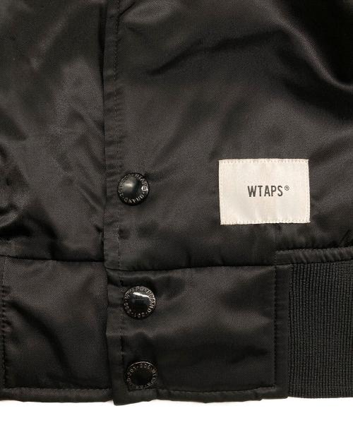 WTAPS（ダブルタップス）WTAPS (ダブルタップス) ナイロンチームジャケット ブラック サイズ:03の古着・服飾アイテム
