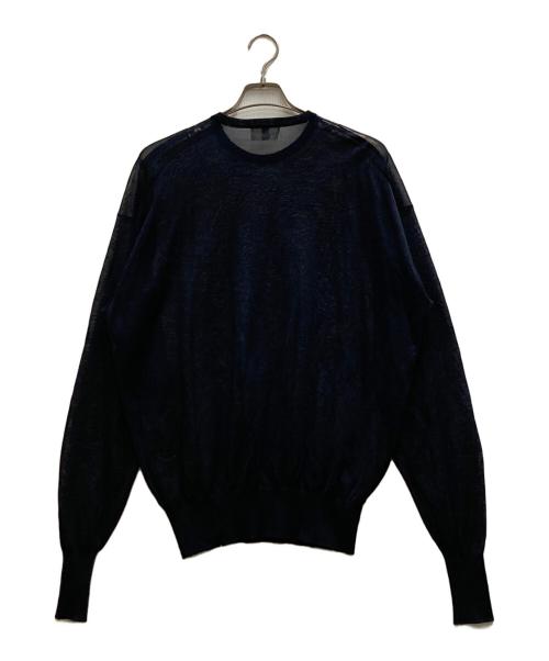 HERILL（ヘリル）HERILL (ヘリル) サマーニット ネイビー サイズ:不明の古着・服飾アイテム