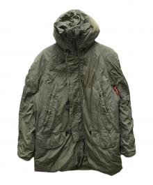 US AIR FORCE（ユーエスエアフォース）の古着「70's N-3Bジャケット」｜カーキ