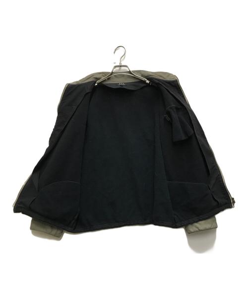A.P.C.（アーペーセー）A.P.C. (アーペーセー) コーティングスウェットジャケット グレー サイズ:1の古着・服飾アイテム
