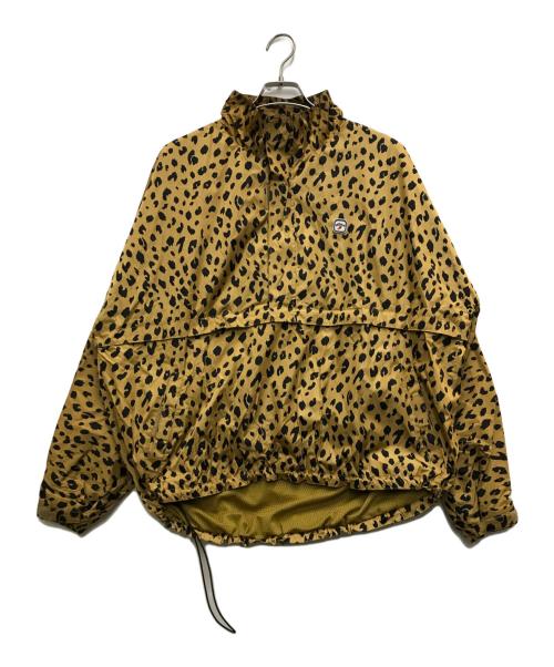 Noah（ノア）Noah (ノア) Cheetah Running Jacket ベージュ×ブラック サイズ:Ｌの古着・服飾アイテム