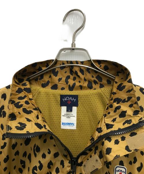 Noah（ノア）Noah (ノア) Cheetah Running Jacket ベージュ×ブラック サイズ:Ｌの古着・服飾アイテム