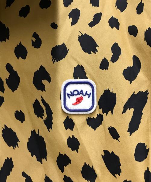 Noah（ノア）Noah (ノア) Cheetah Running Jacket ベージュ×ブラック サイズ:Ｌの古着・服飾アイテム