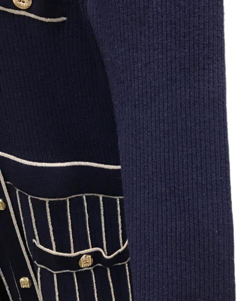 HER LIP TO（ハーリップトゥ）Her lip to (ハーリップトゥ) Suite Room Knit Long Dress ネイビー サイズ:Ｓの古着・服飾アイテム