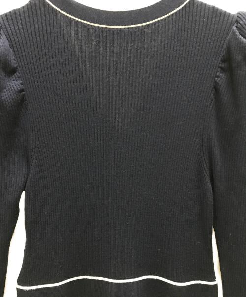 HER LIP TO（ハーリップトゥ）Her lip to (ハーリップトゥ) Suite Room Knit Long Dress ネイビー サイズ:Ｓの古着・服飾アイテム