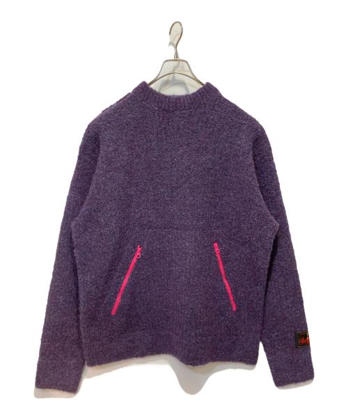 SYUMAN.（シュウマン）SYUMAN. (シュウマン) フリーススウェット パープル サイズ:FREEの古着・服飾アイテム