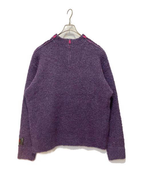 SYUMAN.（シュウマン）SYUMAN. (シュウマン) フリーススウェット パープル サイズ:FREEの古着・服飾アイテム