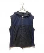 ARMANI COLLEZIONIアルマーニ コレツィオーニ）の古着「中綿ベスト」｜ネイビー
