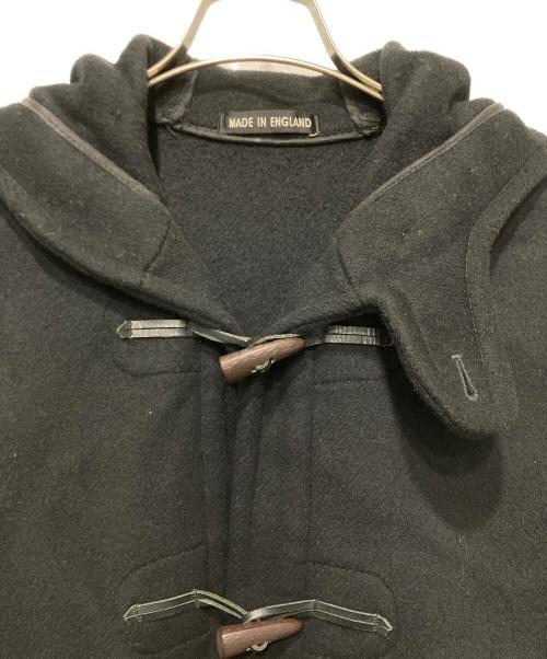 hisao saito（ヒサオ サイトウ）HISAO SAITO (ヒサオ サイトウ) GLOVER ALL (グローバーオール) ダッフルコート ブラック サイズ:46の古着・服飾アイテム